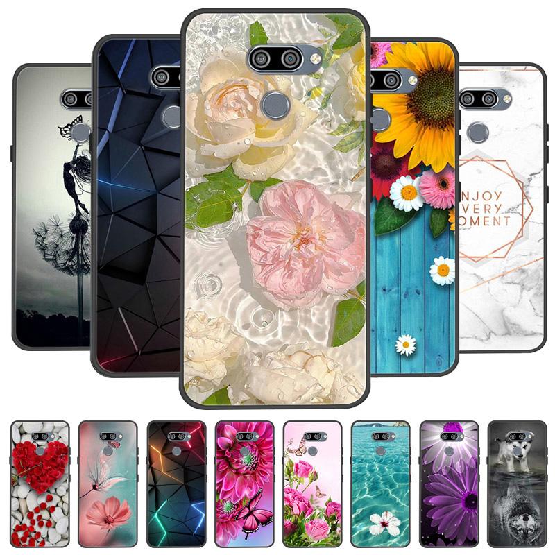 for LG K50 Q60 Case K 50 Soft TPU Silicone Phone Covers for LG Q60 LGK50 K 50 LGQ60 Case Bumper Q 60 Shockproof Coque Cover