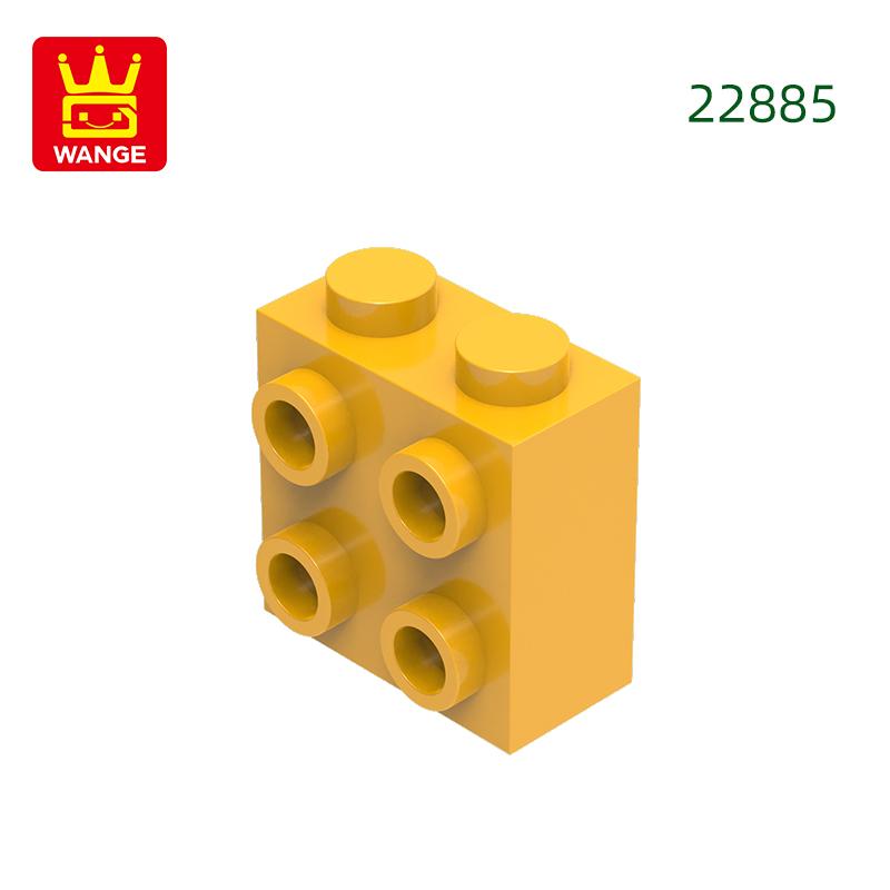 Нетоксичный 77 шт./лот 1x2x1 2/3 С шипами с 1 стороны Блок Moc Цветные Аксессуары Совместимые с 22885 Кирпич DIY Детская Игрушка Сборка