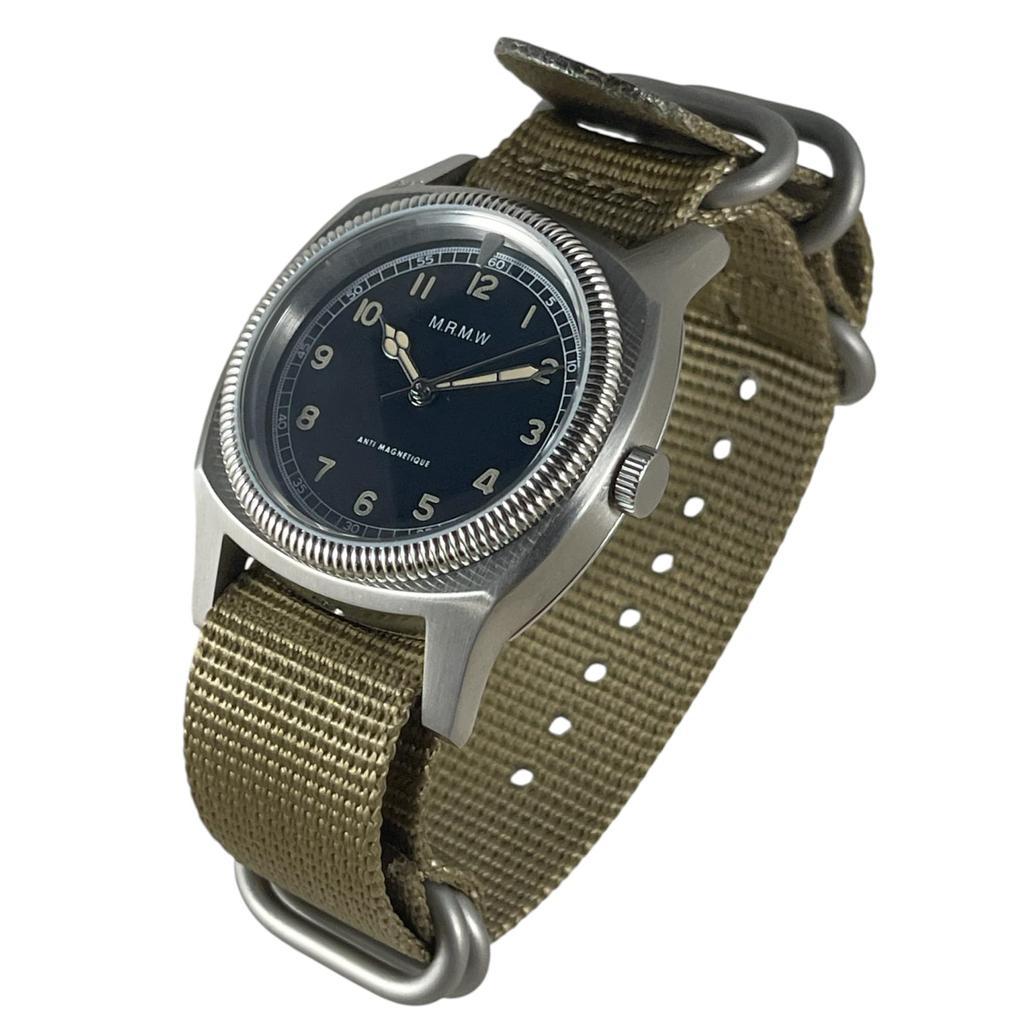 Военные часы Majetek Big Turtle 3hands Majetek Big Turtle 3hands цвет хаки нейлон ремешок NAto [MRMW] Мужские