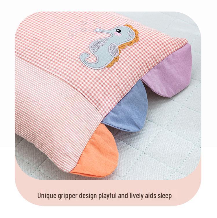 Наволочка детская из чистого хлопка, 30x50 см, с мультяшным рисунком, для подушки ребенка, детского сада и школьника.