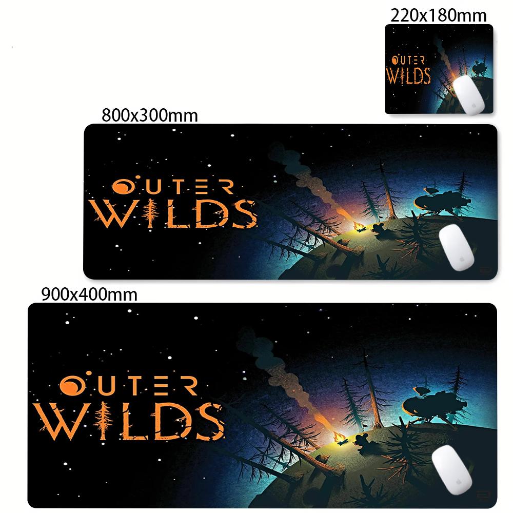 Игровой коврик для мыши Outer Wilds Игровой коврик для мыши XXL Большой xXmm Коврик для мыши Резиновый Игровой коврик для мыши Ковер для ПК Столешница с блокировкой края