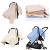 Cotton Stroller Cover Sunshade Baby Basket Cover Breathable Baby Safety Seat Cover Car Seat