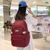 IELGY Korean Version of the Casual Large-capacity Backpack Female Simple Primary School Junior High School Student Bag