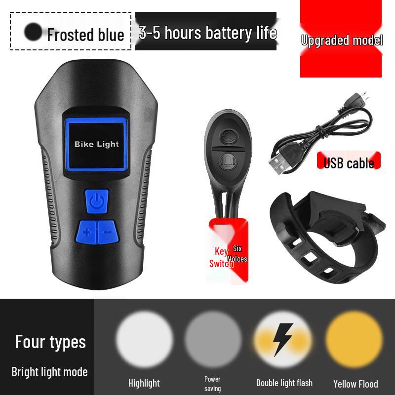 Lishi Multifunctional Bicycle Headlight and Speedometer