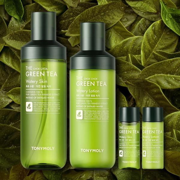 Tony Moly The Moist Green Tea Moisture Набор из 2 предметов корейская косметика