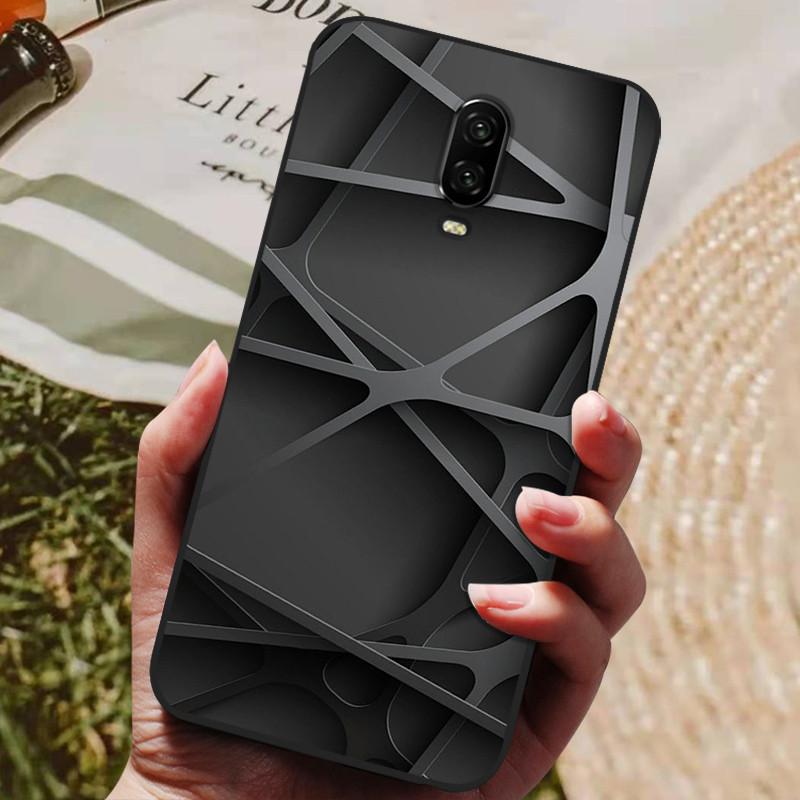 Чехол для Oneplus 6 6T Силиконовый Мягкий ТПУ Задняя Крышка Чехол для Телефона Для One Plus Oneplus 6t 6 T Чехол Черный Чехол Coque Fundas Capa