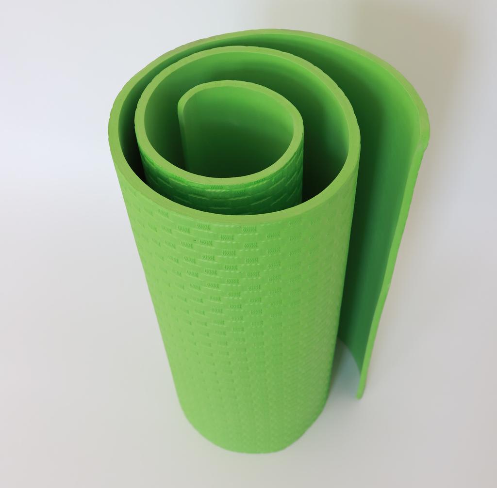 Exercise mat 173x61x0.7cm X-star - green
