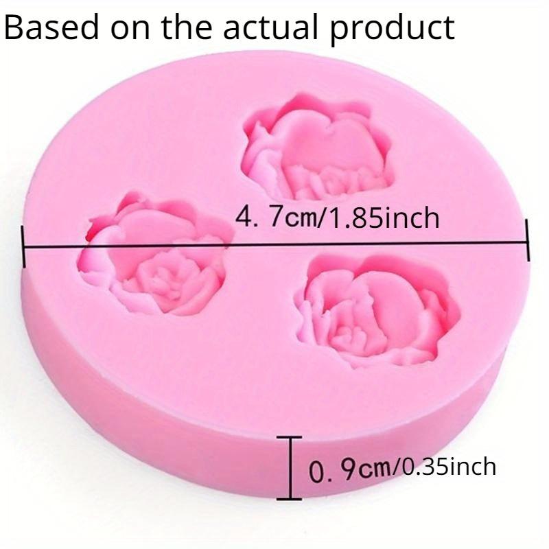 3D-роза Силиконовые формы для мыла и свечей Формы
