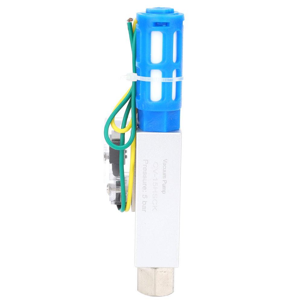 Vacuum Generator Aluminum Alloy with Filter Pneumatic Negative Pressure Switch G1 4 CV 15HS CK
