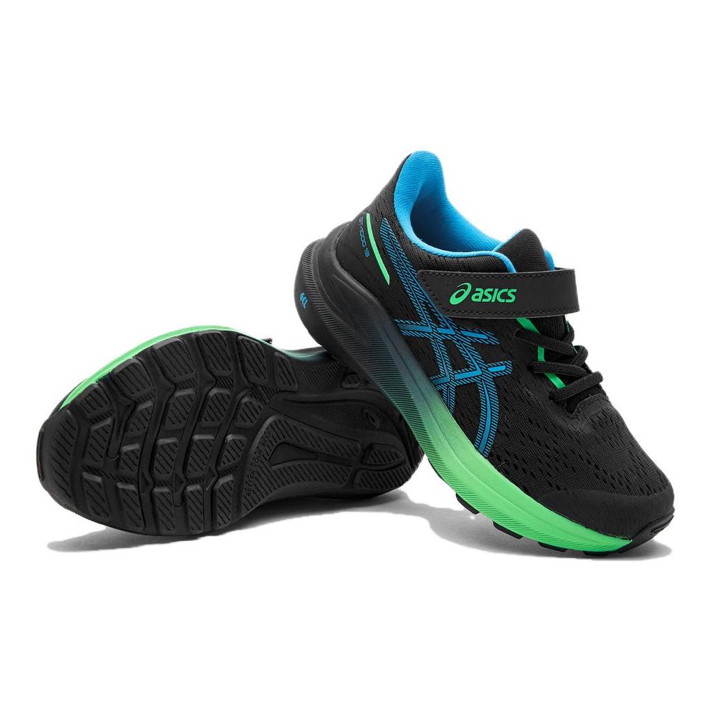 Asics GT 1000 13 PS Black Digital Aqua Kids Sneakers 1014A344-001