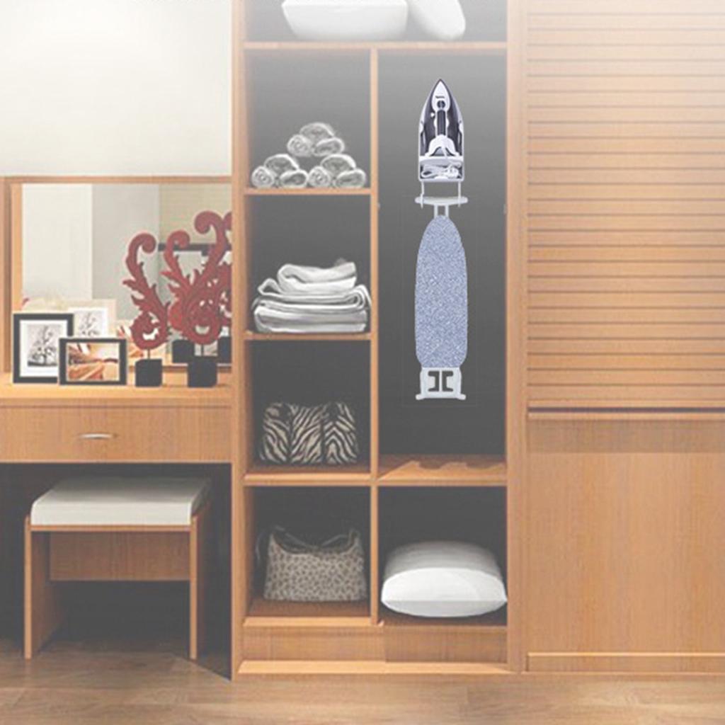 Держатель для утюга настенный термостойкий расширенный электрический утюг органайзер с крючками для шкафа отеля