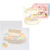 Carousel Automatic Rotating Cake Machine Lights Music Macarons Dessert Display Turntable Rack Revolving Plates