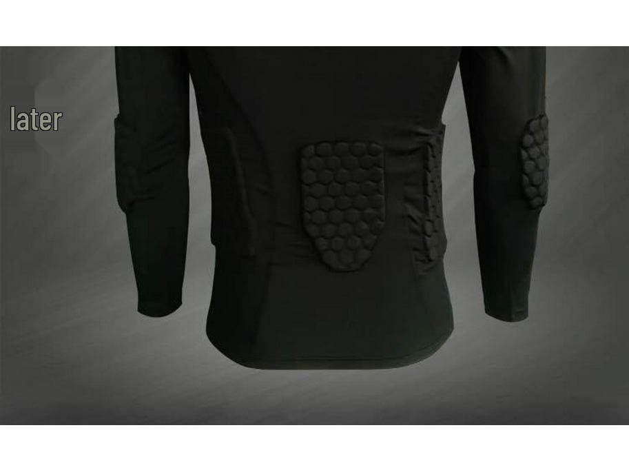 Quick-Dry Anti-Collision Long Sleeve Tight Rugby & Basketball Training Shirt