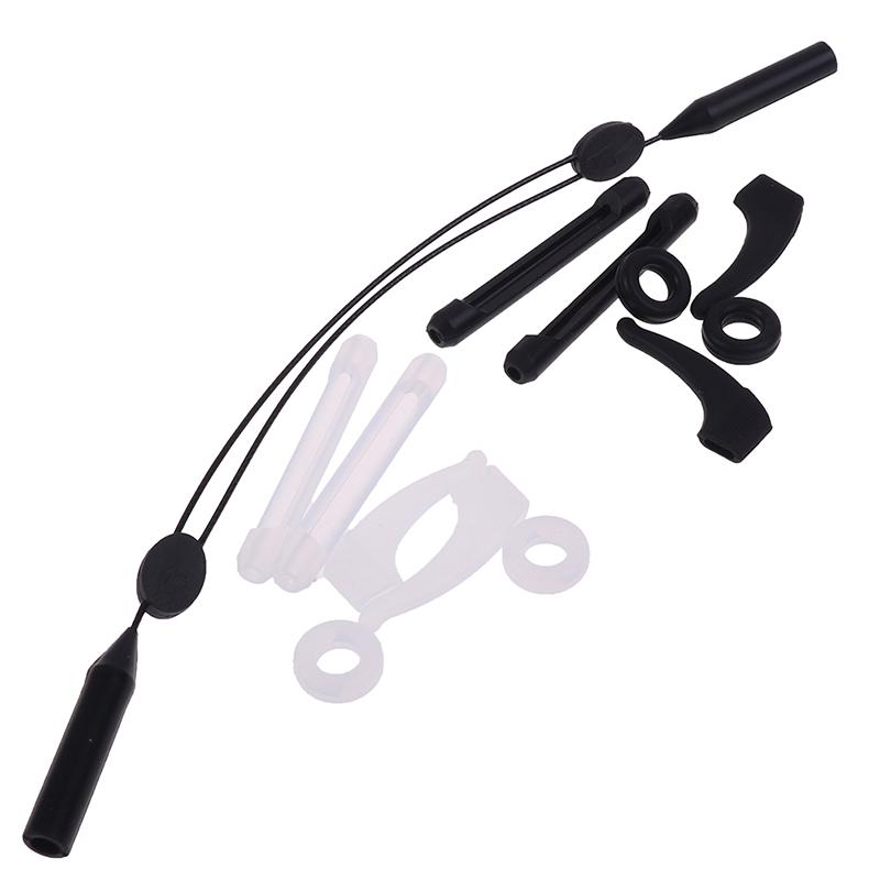 Silicone Anti-Slip Eyeglass Ear Hooks Retainers Nose Pads For Eyeglasses