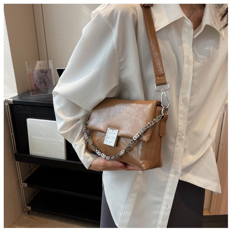 IELGY Simple Fashion Bag, Chain One Shoulder Korean Version Messenger Bag