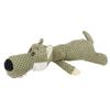 Thick Plush Fabric Squeaky Puppy Molar Toy Wolf Shaped Dog Toy  Bonding Interaction Training