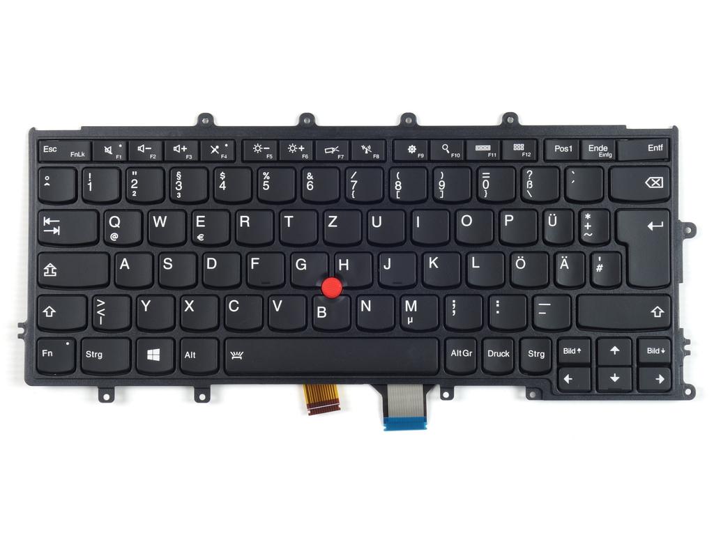 Tradebit German QWERTZ Backlit Keyboard for Lenovo ThinkPad X230s X240 X250 X260 X270 (0C02312/04Y0914)