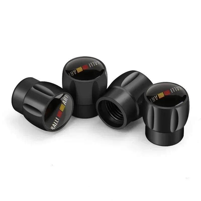lcbk8 4PCS Car Wheel Tire Valve Stem Caps For Mitsubishi Ralliart ASX Eclipse Galant Mirage Montero EVO Xpander Auto Accessories