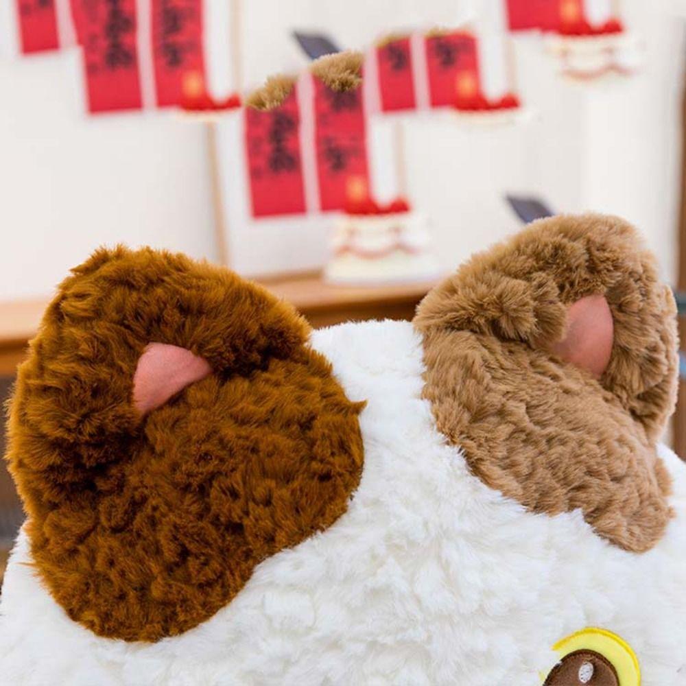 Home Decoration Plush Cat Cushion Bedroom Sofa Cat Throw Pillows Headboard Cushion