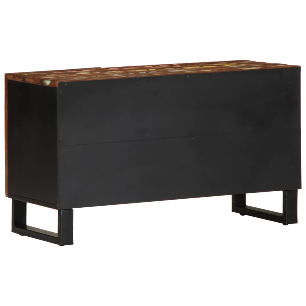 TV Stand 80 x 33 x 46 cm Solid Reclaimed Wood & Wood Based Material