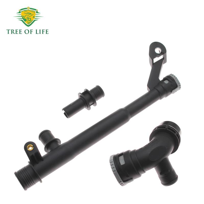 LR005566 Oil Cooler Outlet Hose Bottom to Water Pump For Land Rover LR2 3.2 Volvo Thermostat to Radiator Pipe LR005563 LR005564