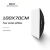 Квадратный софтбокс NANLITE 100x70 с креплением Bowens