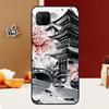 Японское искусство Храм Сакура Для Huawei Nova Y70 Y91 Y90 Y60 Y61 Y72 Y73 3i 7i 8i 11i 12i 9 10 SE P20 P30 P40 Lite Чехол