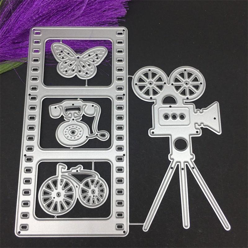 Fox Hedgehog and Rabbit Art Pattern Metal Cutting Dies Craft Embossing Scrapbooking Stamps for Card Making Decor