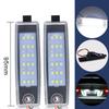 LED License Lamp, License Lamp, Compatible with Toyota Hiace Vanguard Light, Custom, Amulet Included