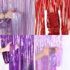 Transform Your Home Into A Party Venue With Laser Rain Curtain Foil Metal Wire Background