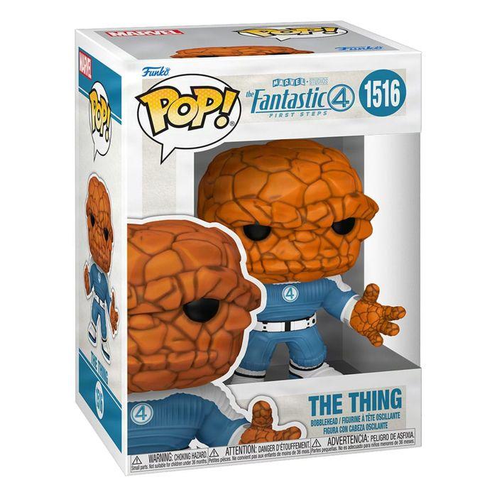 Funko - Les Quatre Fantastiques : Premiers pas - Figurine POP! The Thing 9 cm