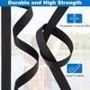 1 комплект 10 метров боковые сумки для самостоятельного рюкзака черный пластиковый нейлоновый ремень пряжка клипса