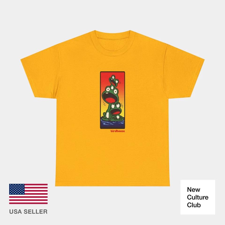 Frogs 1996 Birdhouse Willy Pro Santos Classic Skateboards T-Shirt Print 4