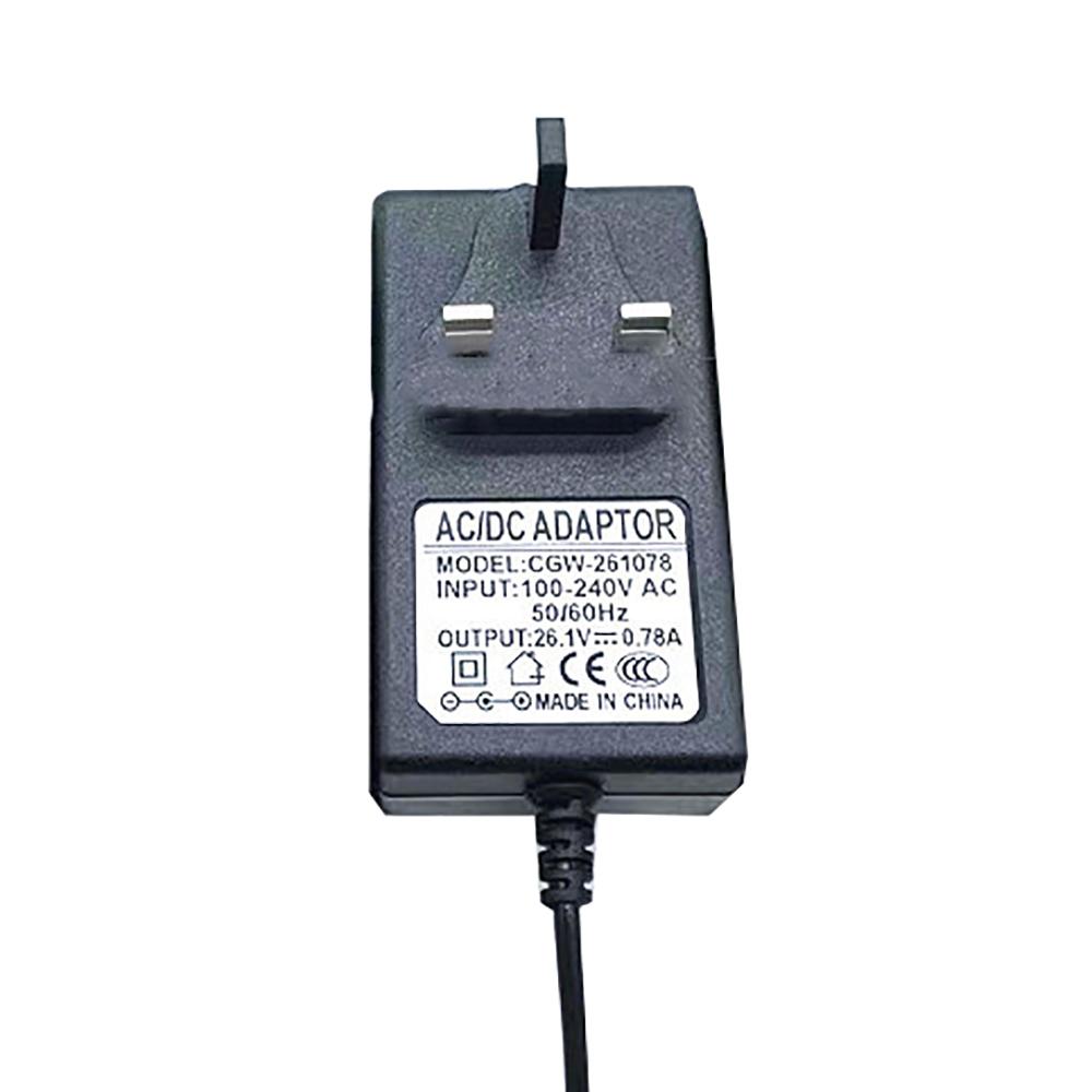 Адаптер-зарядное устройство для пылесоса с вилкой Великобритании Замена для Dyson V6 V7 V8 26,1 В/0,78 А