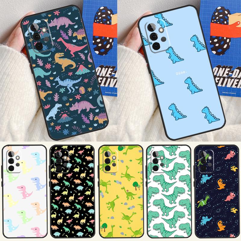 Милый Детеныш Динозавра Для Samsung Galaxy A53 A33 A13 A54 A34 A14 A55 A35 A15 A05 A06 A16 A22 A32 A52 Чехол для Телефона