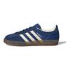 adidas Женские кроссовки Gazelle Indoor Синий Сатин в полоску Victory-Blue Night-Indigo Cream-White JS1410