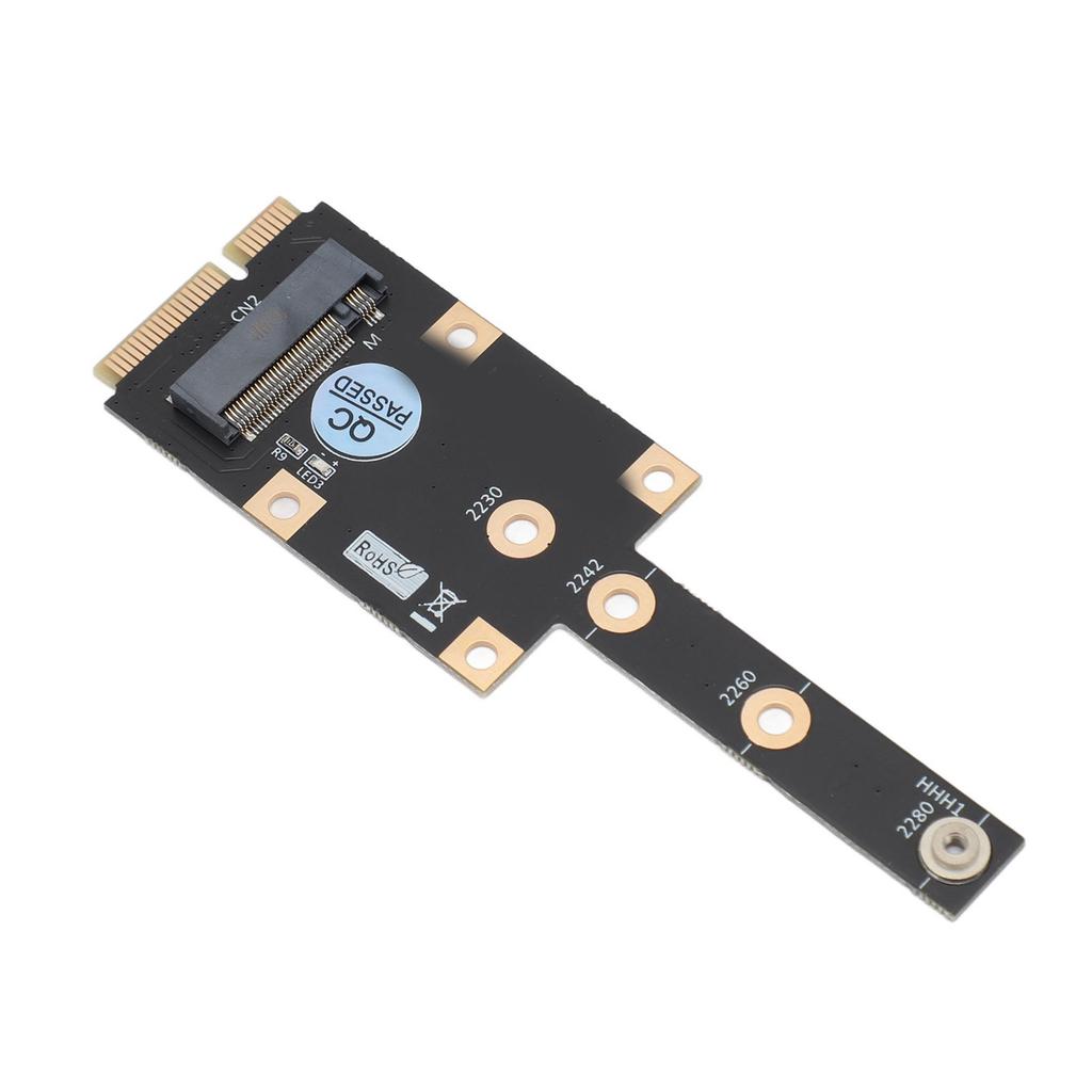 M.2 NGFF NVME SSD Adapter Mini PCIE to M.2 M Key Converter Adapter for 2230 2242 2260 2280 M.2 SSD