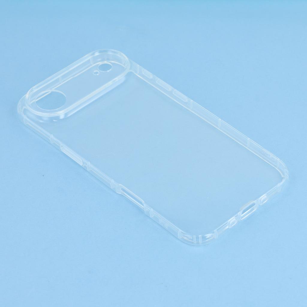 Для iPhone 17 Air Case Прозрачный ТПУ Чехол на заднюю панель телефона Защита подушками безопасности