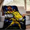 Vozin-ha  Football Stars Blanket Lightweight Ideal Bedding Blanket Perfect for Travel, Camping, Living Rooms, Offices, Sofas, Fan Christmas gift