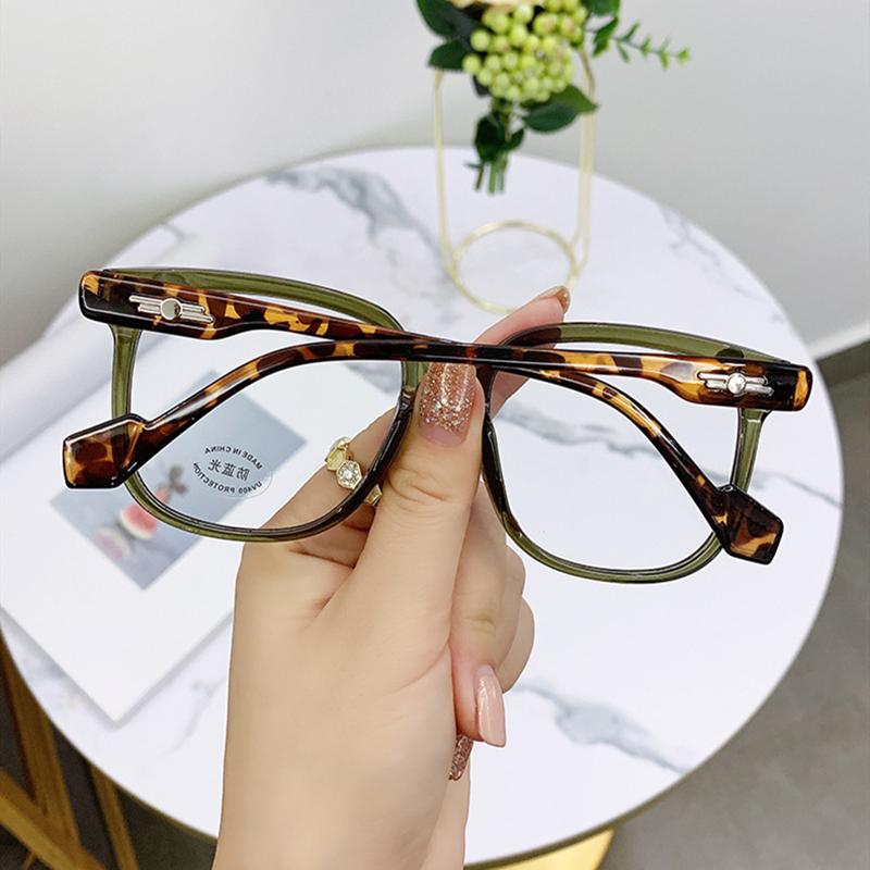 Очки для близорукости с квадратной отделкой, большие очки для близорукости по рецепту, диоптрии от -1,0 до -1,5 от -2,0 до -6,0