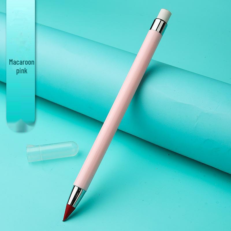 Цветной карандаш Eternal Black HB Macaron — не требующая заточки, прочная ручка без чернил.