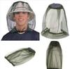Summer Net Mesh Casual Repellent Protection Mosquito Hat Head Net Face Protector Fishing Cap