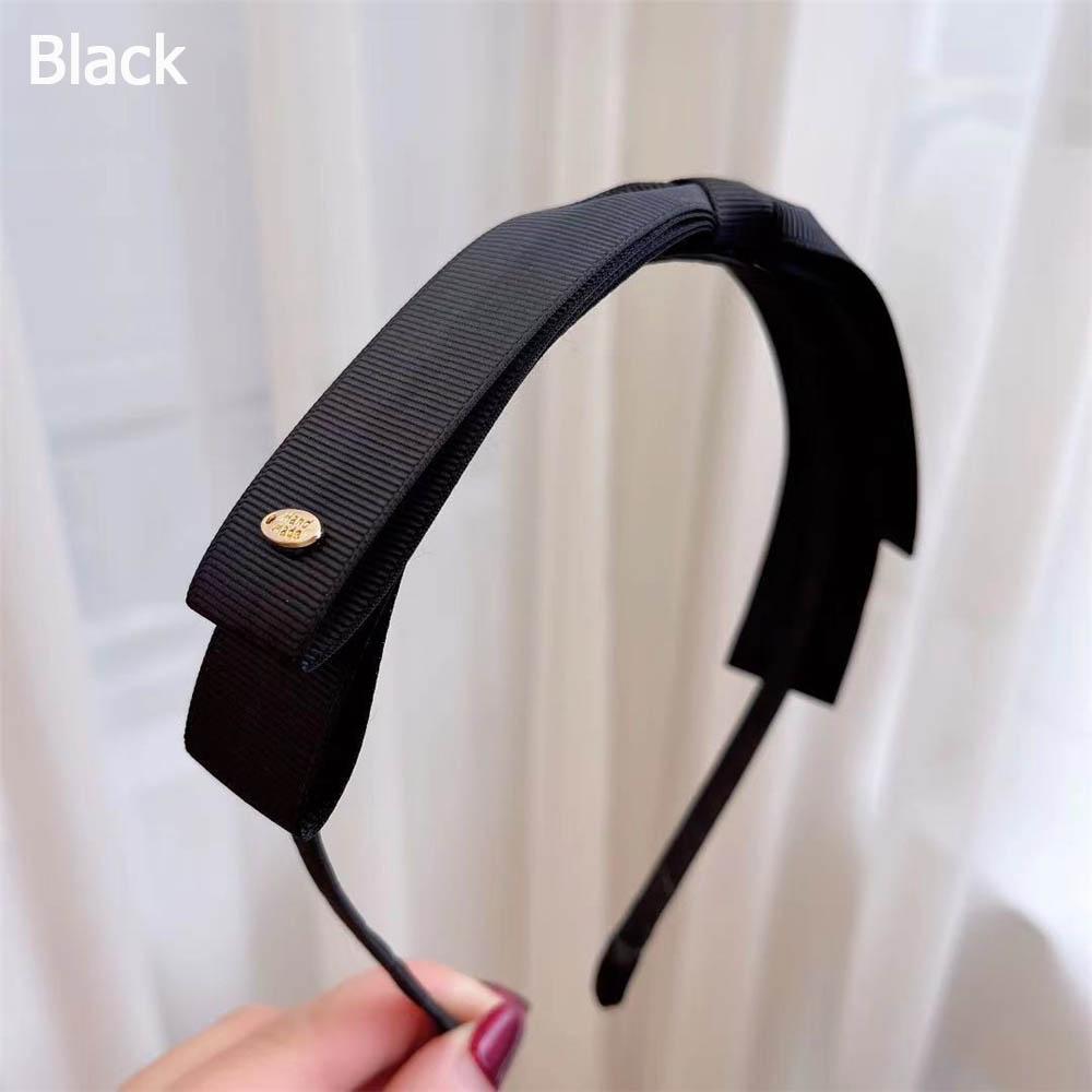 Аксессуары для волос Милый винтажный бант-ободок Головной убор Широкая повязка на голову Повязка на голову с бантом Резинки для волос