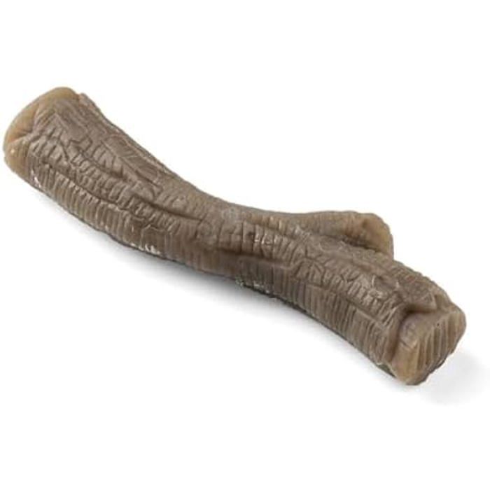 Жевательная игрушка - NYLABONE - Максимальная прочность - Прочный нейлон - Вкус арахисового масла - Собака среднего размера