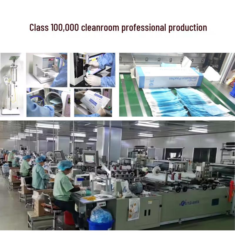 Dental Sterilization Pouches - Self-Sealing Paper-Plastic Disinfection Bags