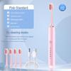 "Smart Sonic Rechargeable Electric Toothbrush with Soft Whitening Bristles for Adults"