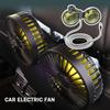 Для детей 3 скорости Вращающиеся на 360° Вентиляторы на подголовник заднего сиденья автомобиля 5 В Мощный электрический вентилятор для циркуляции воздуха Для седана внедорожника дома на колесах грузовика T1B4