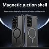 For  Shockproof Armor Translucent Case For Samsung Galaxy S26 S2 S24 S23 Ultra Plus Magnetic Wireless Charge Matte Cover