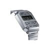 Casio Серия A100 Водонепроницаемые Повседневные Кварцевые Часы Нержавеющая Сталь Ремешок Унисекс Часы Серебристые A100WE-7B