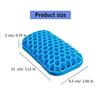 Mouse Wrist Rest Pad Mouse Wrist Support Pad With NonSlip Base Honeycombs Wrist Rest for Desk White